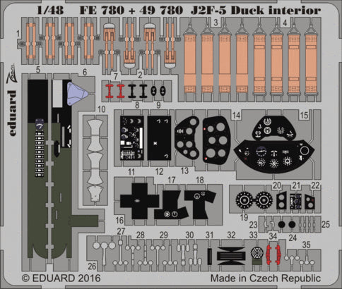Eduard ED49780 1:48 Grumman J2F-5 Duck