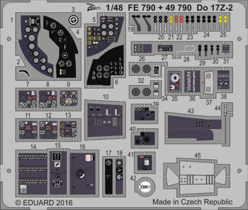 Eduard ED49790 1:48 Dornier Do-17Z-2