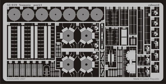 Eduard ED53019 1:350 IJN Yamato