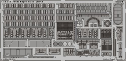 Eduard ED53048 1:350 Prinz Eugen 1945 German Cruiser