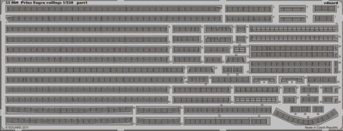 Eduard ED53060 1:350 Prinz Eugen 1945 railings