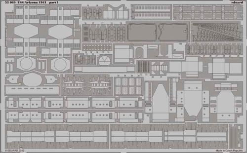 Eduard ED53069 1:350 USS Arizona BB-39