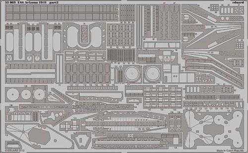 Eduard ED53069 1:350 USS Arizona BB-39