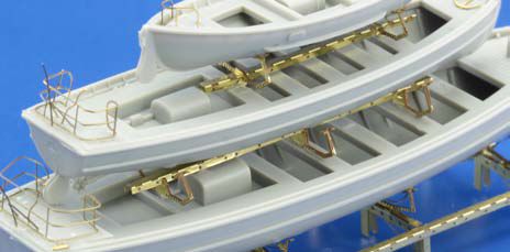 Eduard ED53104 1:200 USS Arizona BB-39 1941 part 3-life boats