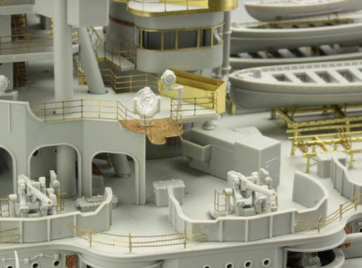 Eduard ED53111 1:200 USS Arizona part 5
