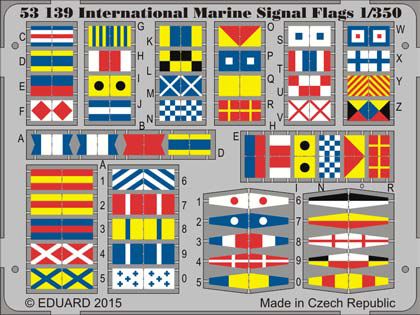 Eduard ED53139 1:350 International Marine Signal Flags