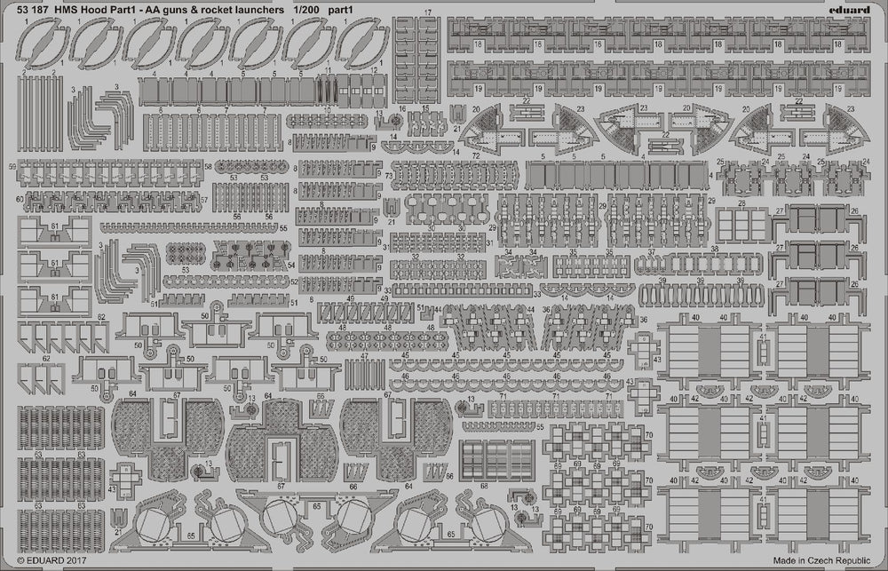 Eduard ED53187 1:200 H.M.S