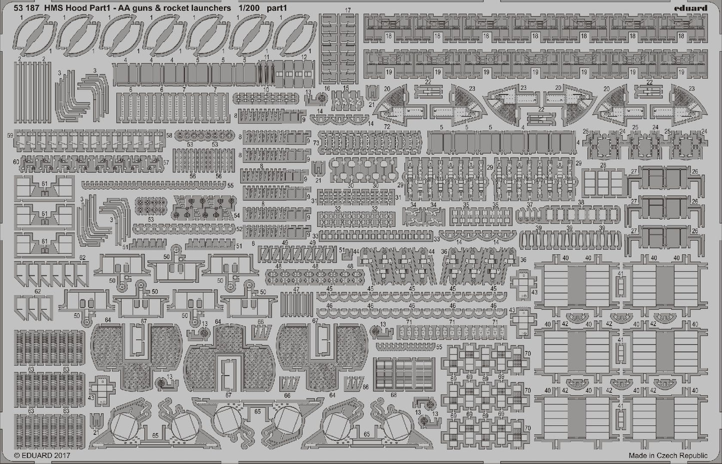 Eduard ED53187 1:200 H.M.S