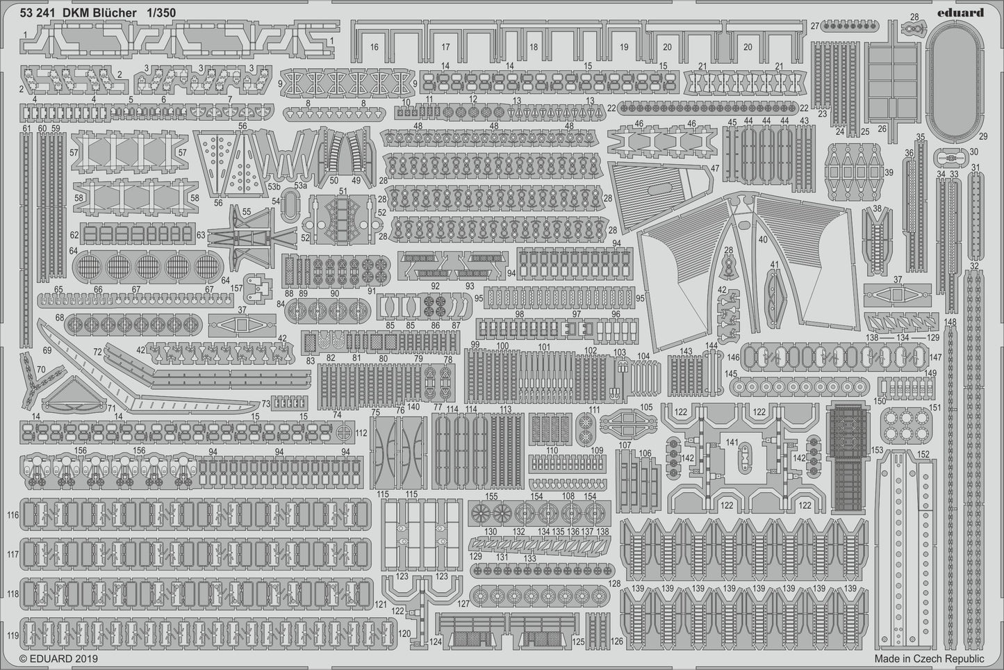 Eduard ED53241 1:350 DKM Blucher
