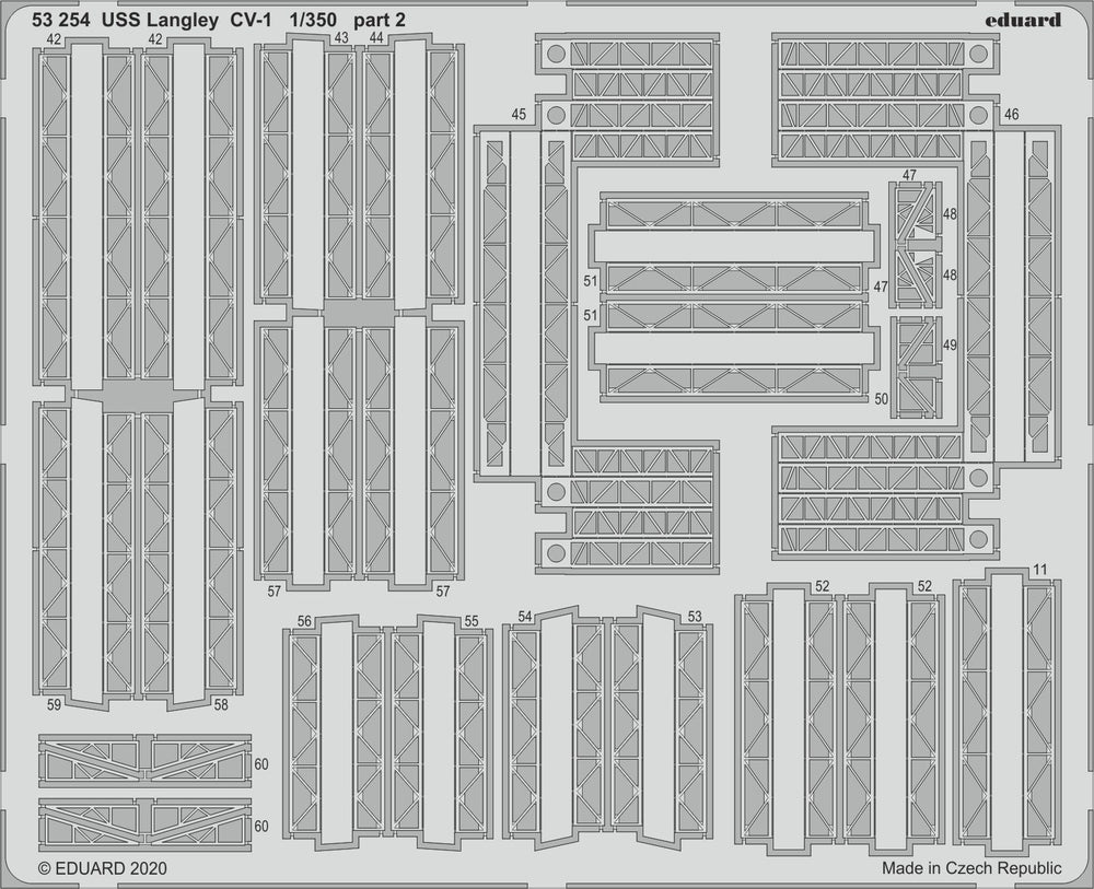 Eduard ED53254 1:350 USS Langley CV-1