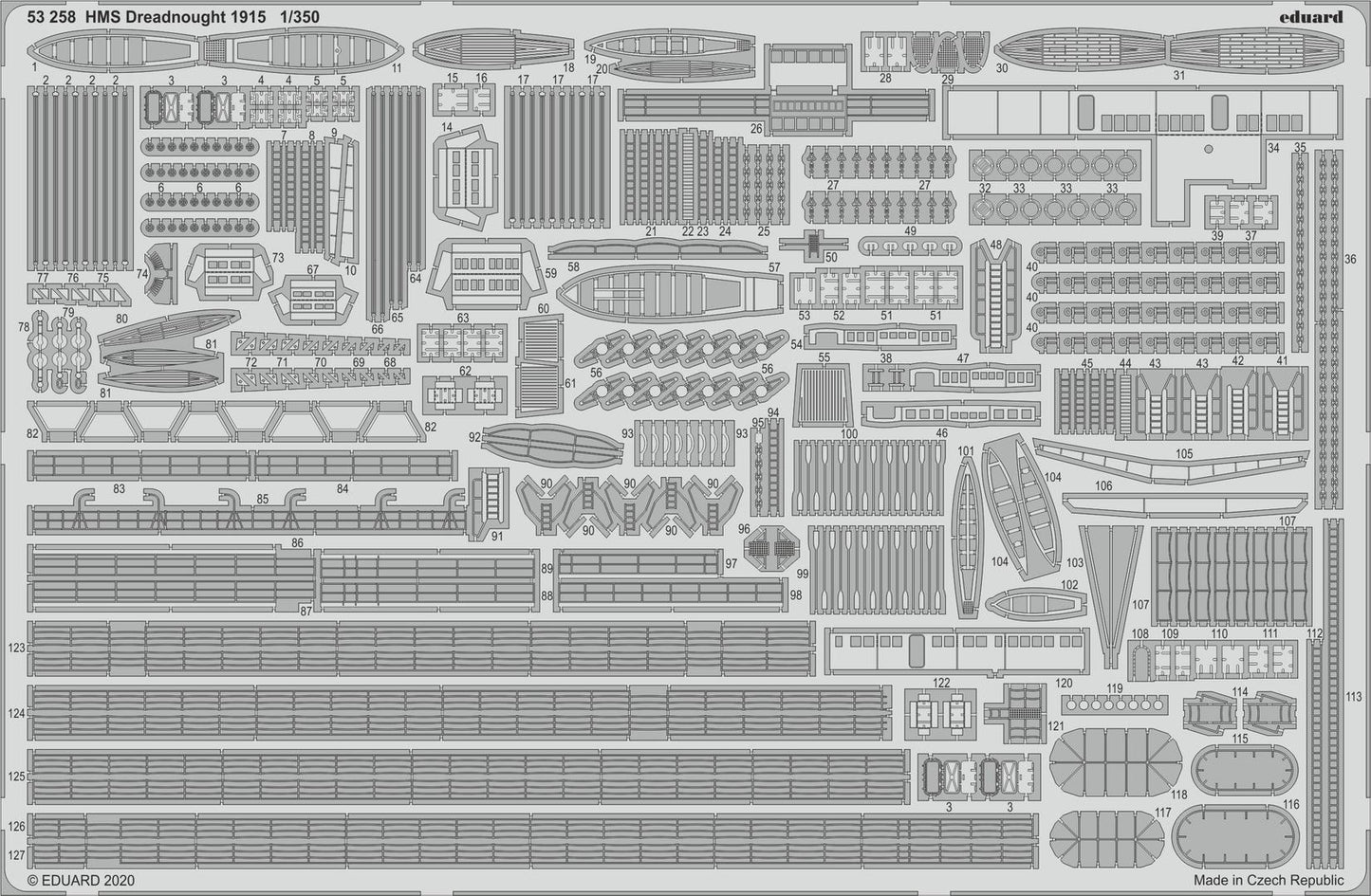 Eduard ED53258 1:350 H.M.S