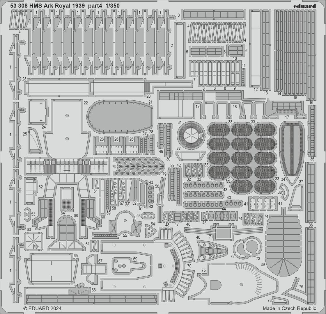 Eduard ED53308 1:350 H.M.S