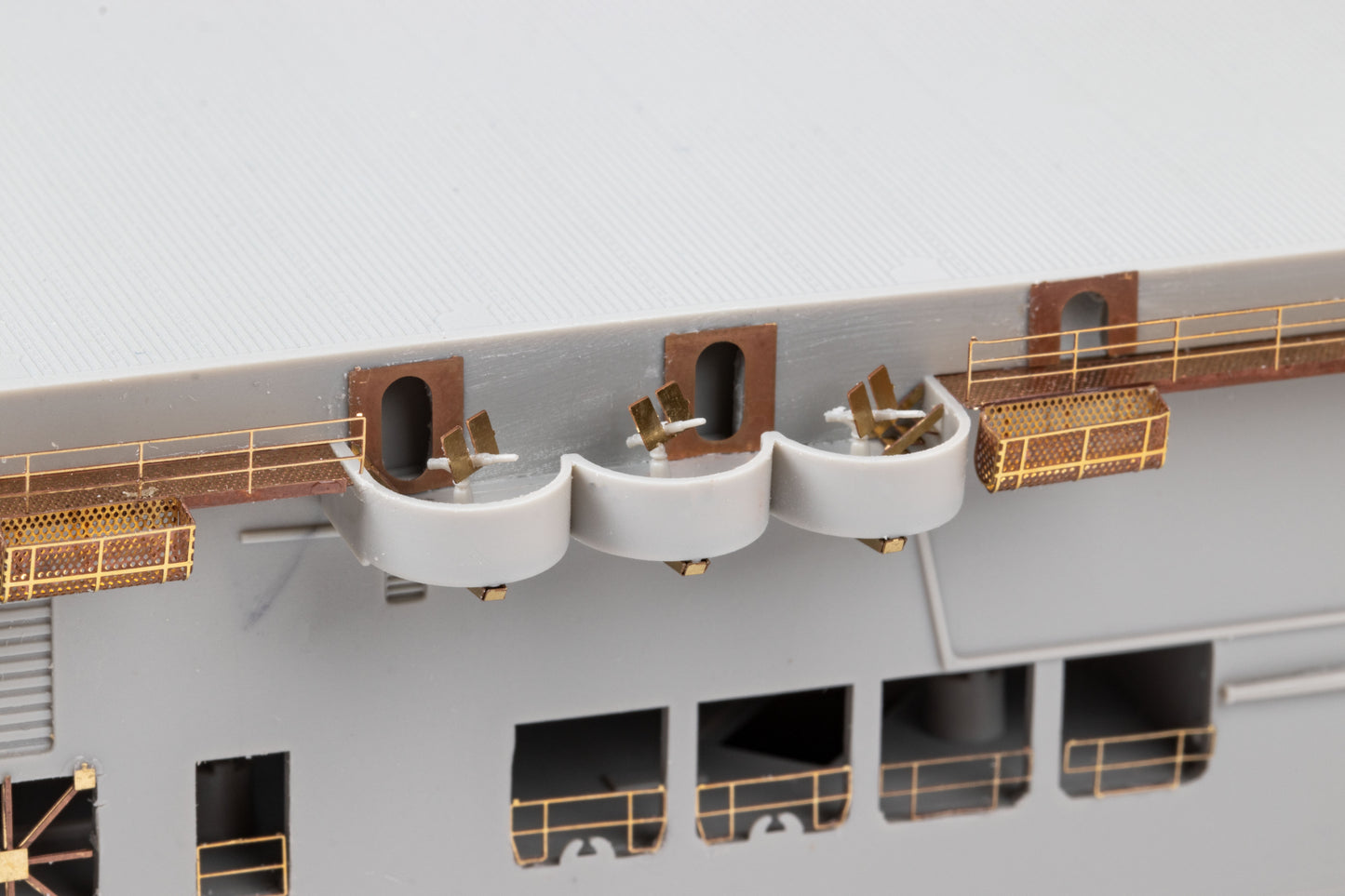 Eduard ED53310 USS Sangamon CVE-26 island 1:350