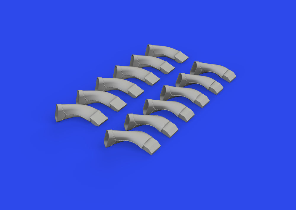 Eduard Brassin ED624003 1:24 Supermarine Spitfire Mk.IXc exhaust fishtail