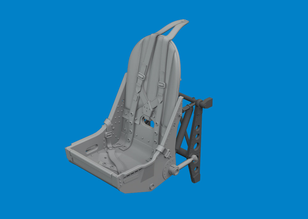 Eduard Brassin ED624007 Supermarine Spitfire Mk.VIII/Mk.IX seat 3D-Printed 1:24