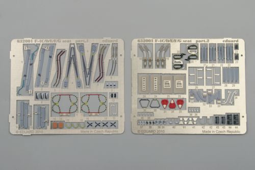 Eduard Brassin ED632001 1:32 F-4C/F-4D/F-4E/F-4F/F-4G Phantom seats x 2