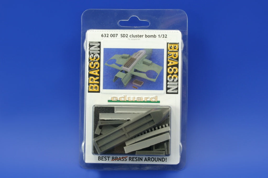 Eduard Brassin ED632007 1:32 Messerschmitt Bf-109E SD2 cluster bombs