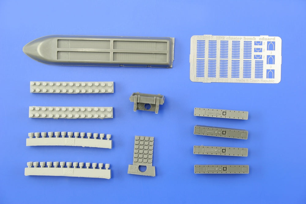Eduard Brassin ED632007 1:32 Messerschmitt Bf-109E SD2 cluster bombs