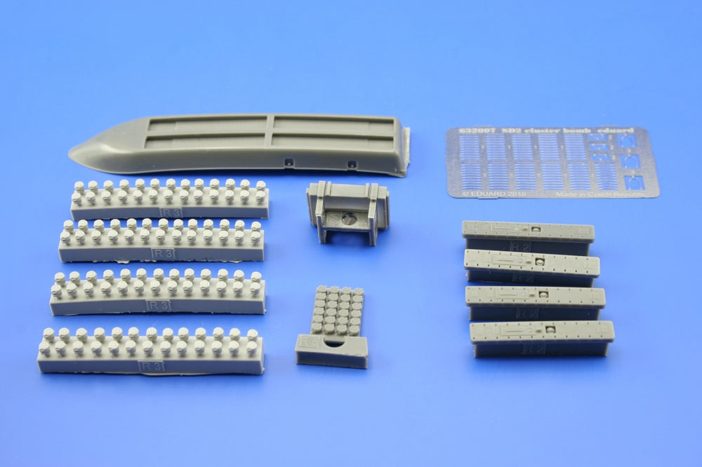 Eduard Brassin ED632007 1:32 Messerschmitt Bf-109E SD2 cluster bombs
