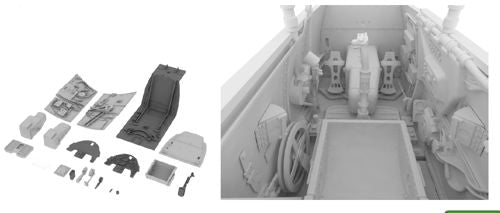 Eduard Brassin ED632022 1:32 Messerschmitt Bf-109G-6 cockpit
