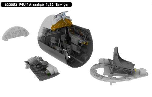 Eduard Brassin ED632053 1:32 Vought F4U-1A Corsair cockpit