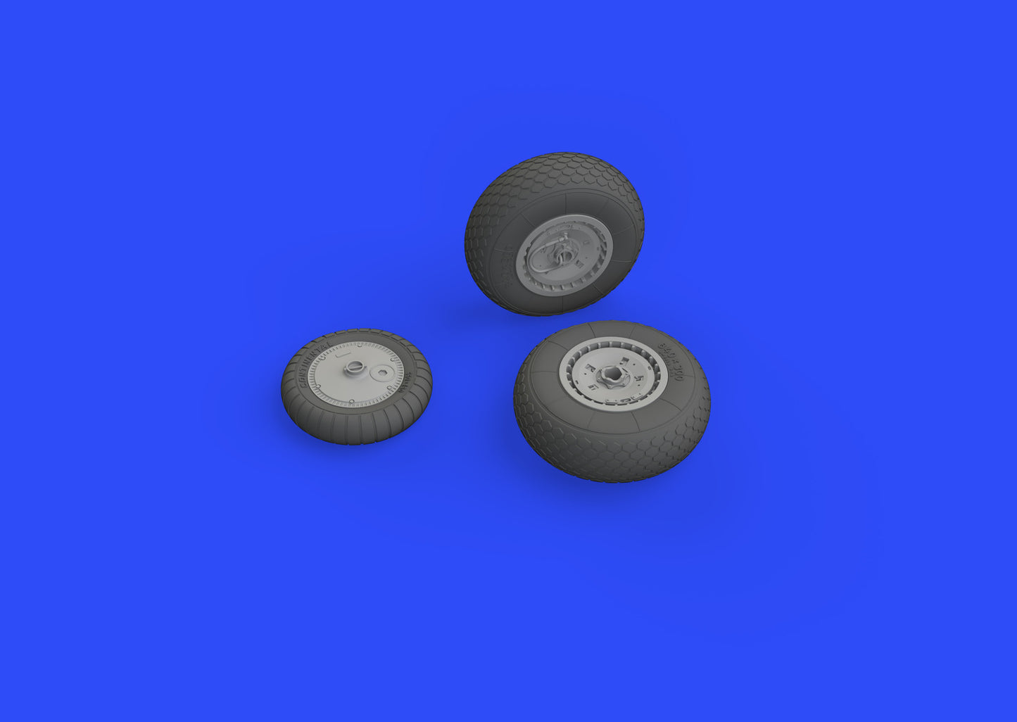 Eduard Brassin ED632100 1:32 Messerschmitt Me-262 wheels with Wtd tyre effect