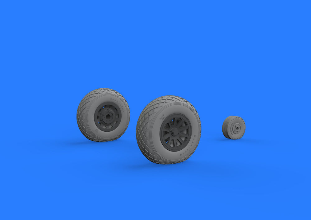 Eduard Brassin ED632116 1:32 P-51D Mustang Weighted Wheels