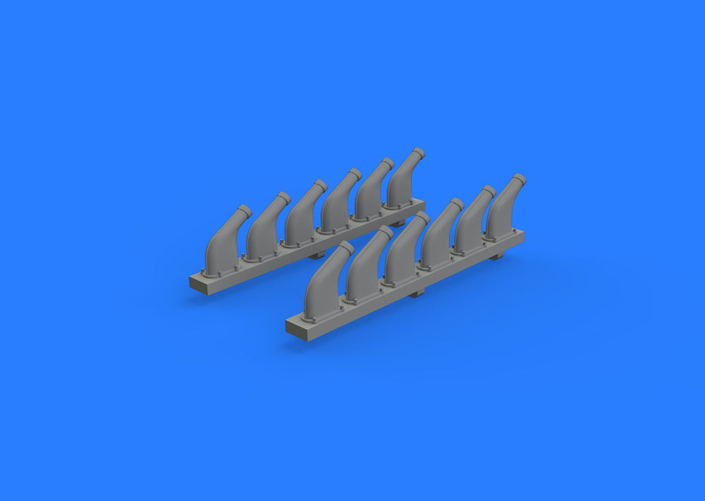 Eduard Brassin ED632118 1:32 P-51D Mustang Exhaust Stacks
