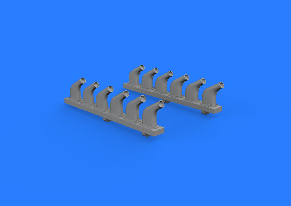 Eduard Brassin ED632118 1:32 P-51D Mustang Exhaust Stacks