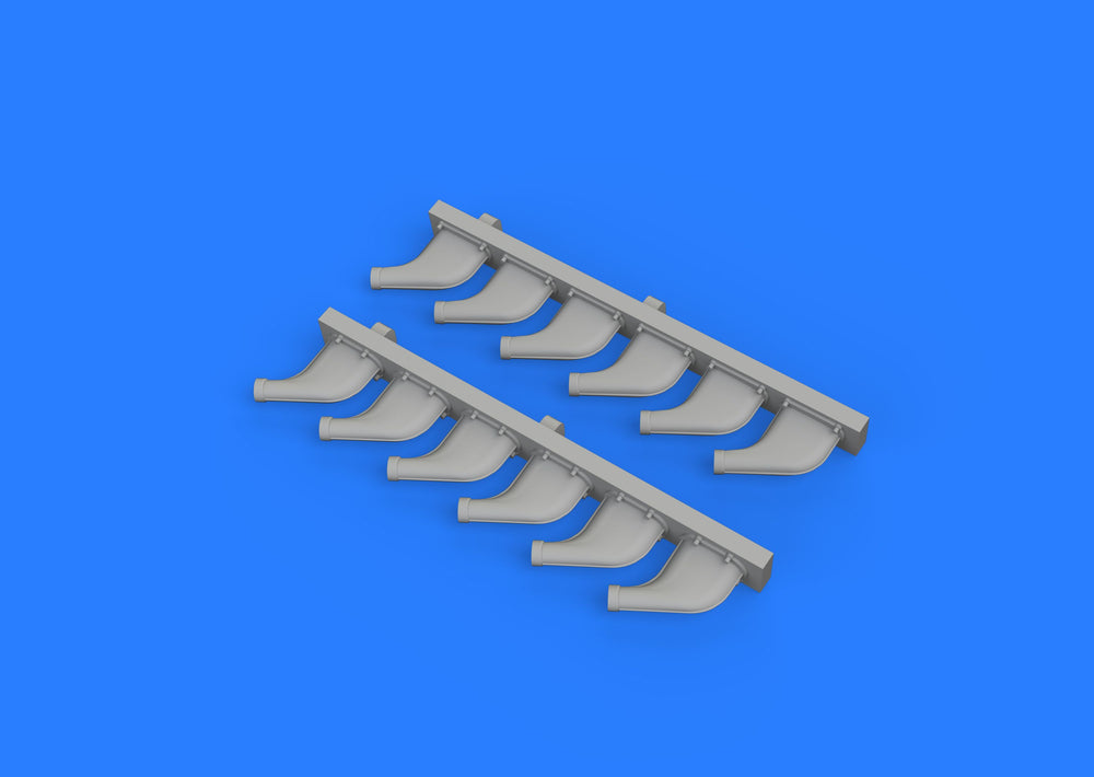 Eduard Brassin ED632118 1:32 P-51D Mustang Exhaust Stacks