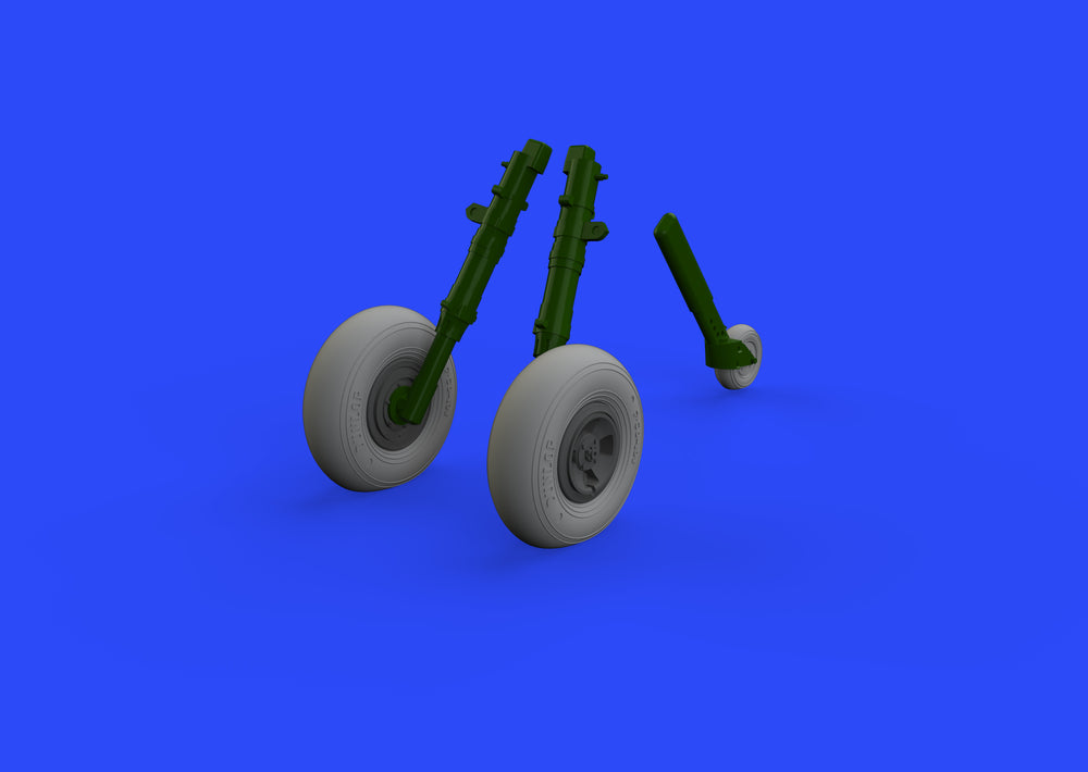 Eduard Brassin ED632129 1:32 Spitfire Mk.IXc Smooth Weighted Wheels