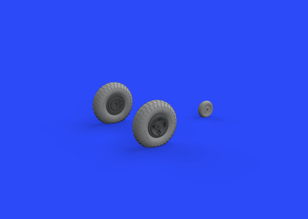 Eduard Brassin ED632130 1:32 Spitfire Mk.IXc Pattern Weighted Wheels