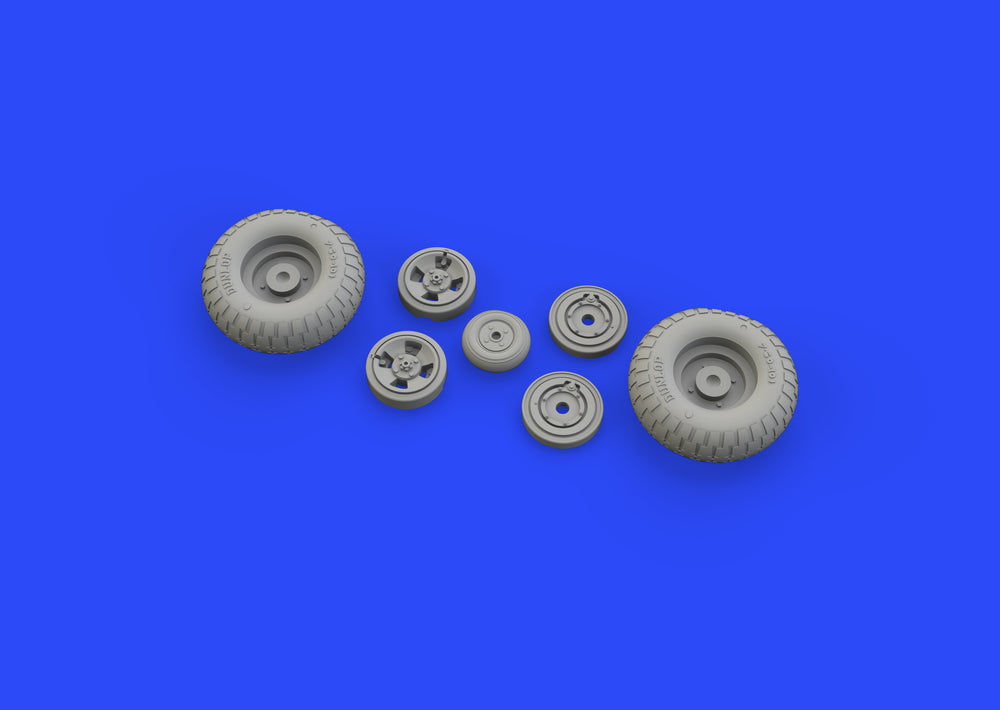 Eduard Brassin ED632130 1:32 Spitfire Mk.IXc Pattern Weighted Wheels