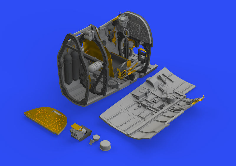 Eduard Brassin ED632131 1:32 Supermarine Spitfire Mk.IXc cockpit