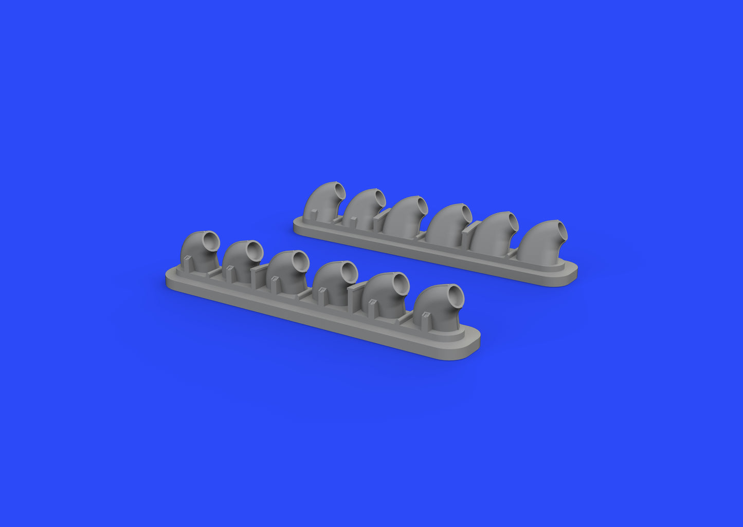 Eduard Brassin ED632135 1:32 Curtiss P-40E Warhawk exhaust stacks