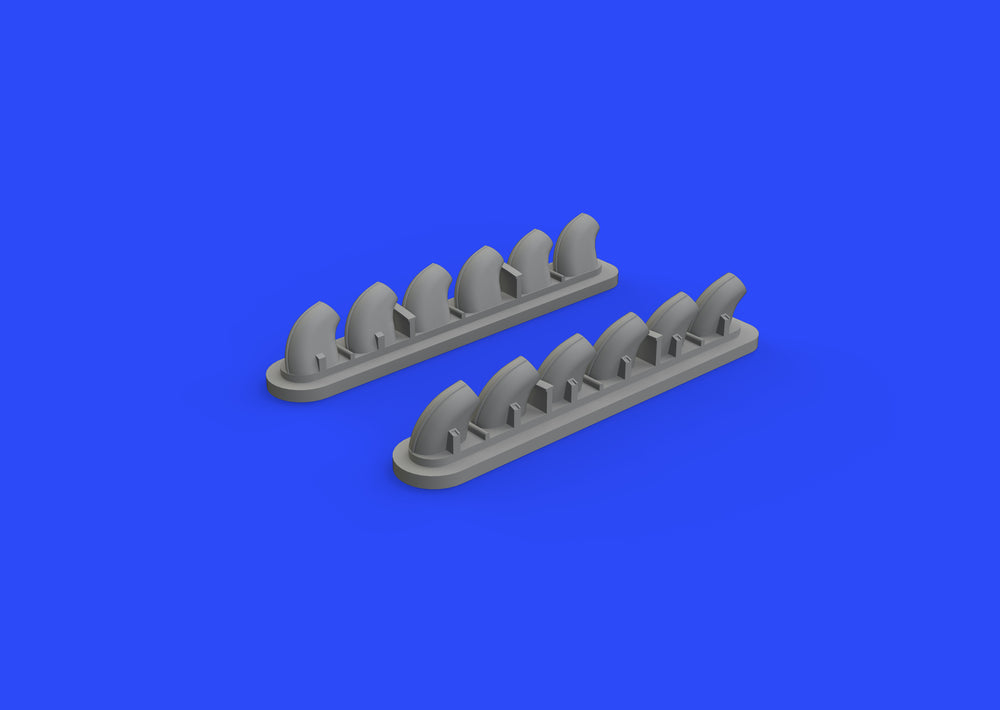 Eduard Brassin ED632135 1:32 Curtiss P-40E Warhawk exhaust stacks
