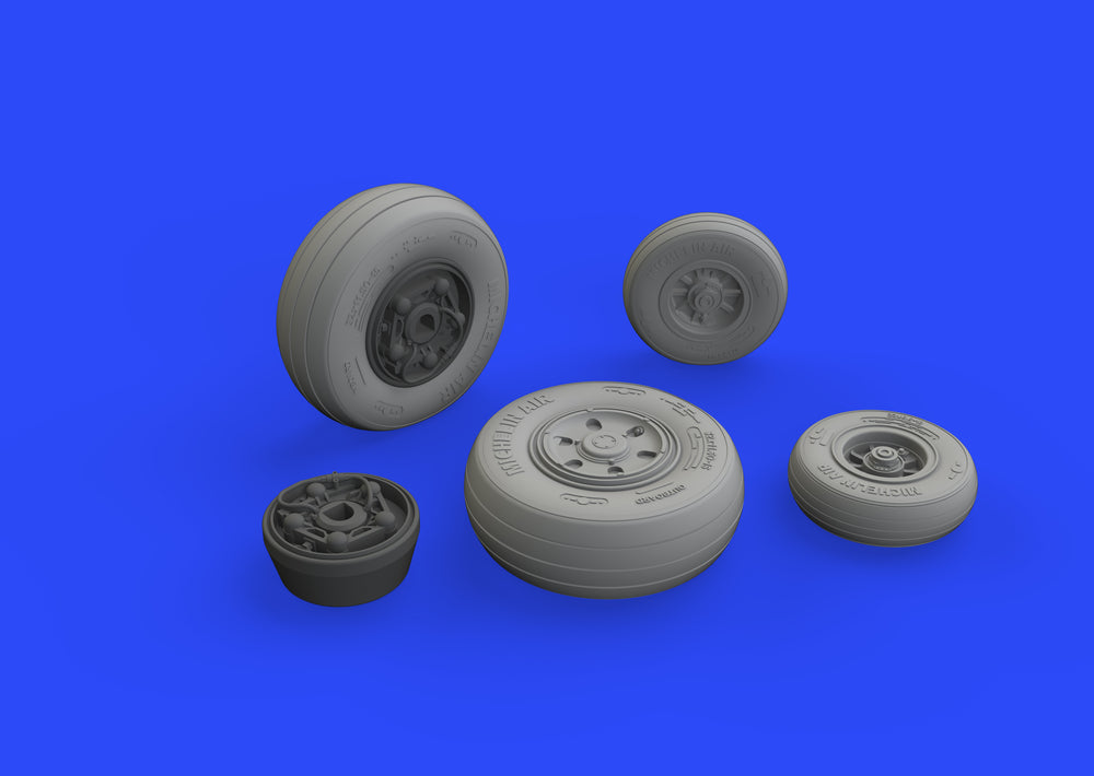 Eduard Brassin ED632136 1:32 F/A-18E Super Hornet Weighted Wheels