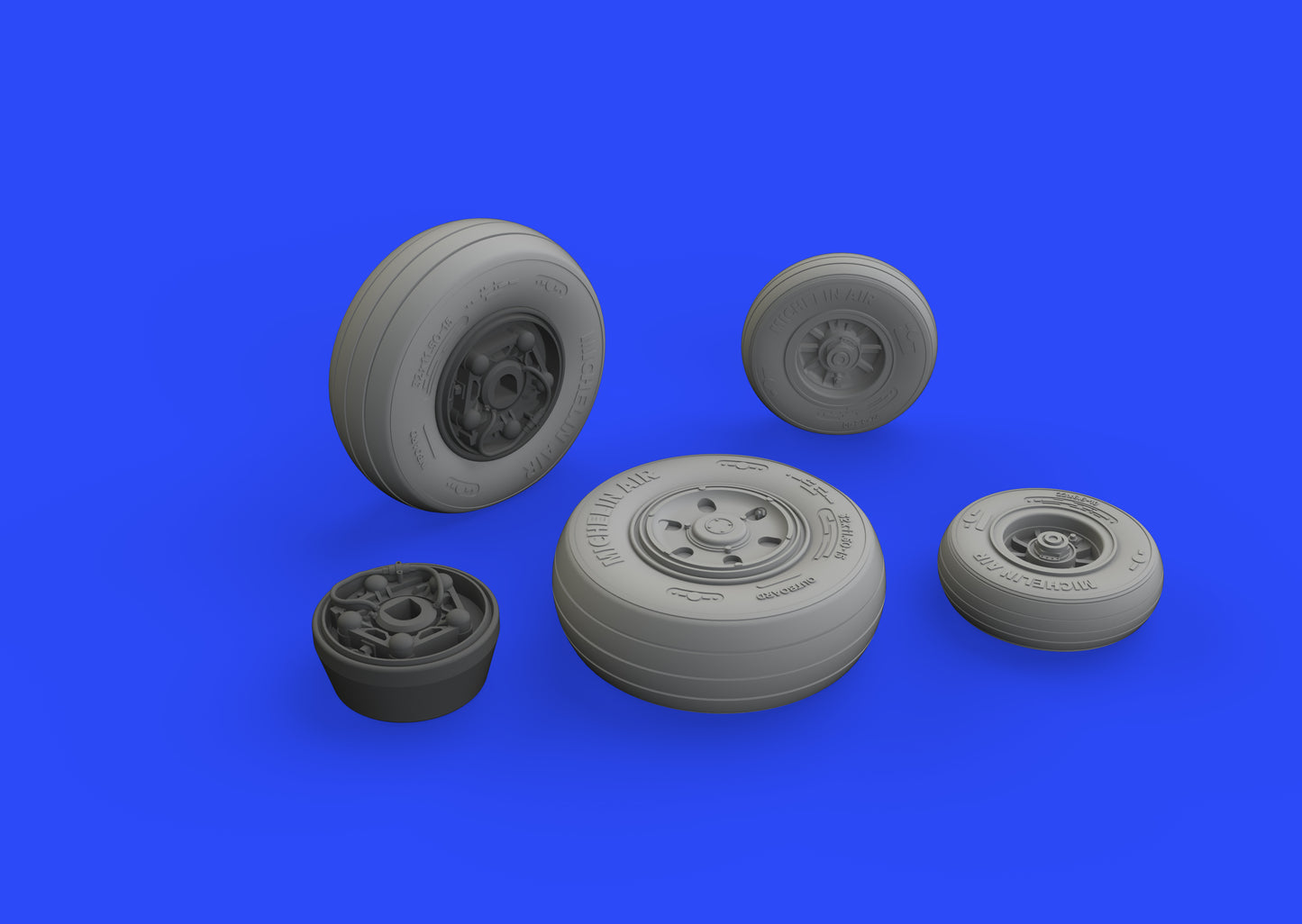 Eduard Brassin ED632136 1:32 F/A-18E Super Hornet Weighted Wheels