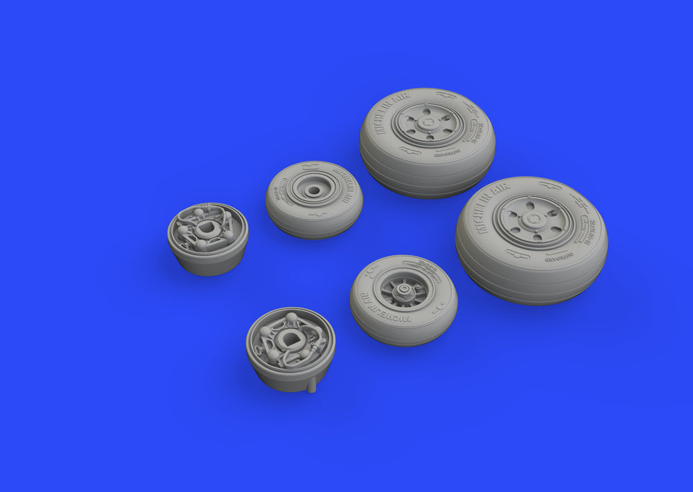 Eduard Brassin ED632136 1:32 F/A-18E Super Hornet Weighted Wheels