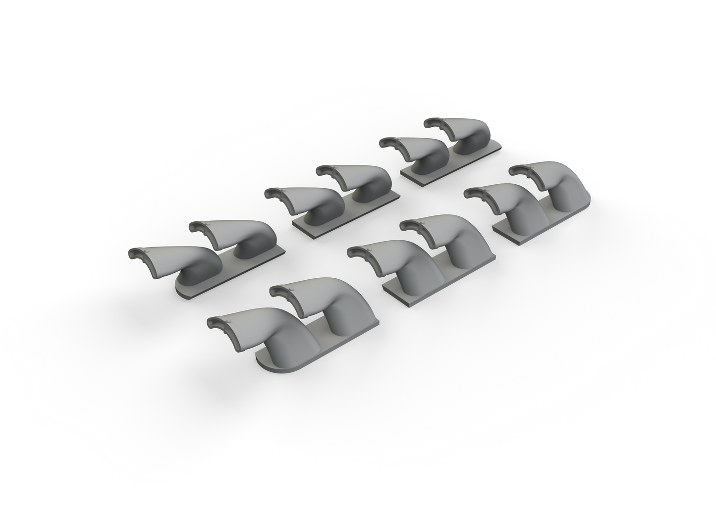 Eduard Brassin ED632139 1:32 Curtiss P-40E Warhawk exhaust stacks fishtail