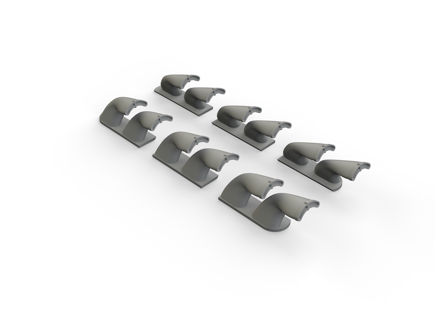 Eduard Brassin ED632139 1:32 Curtiss P-40E Warhawk exhaust stacks fishtail