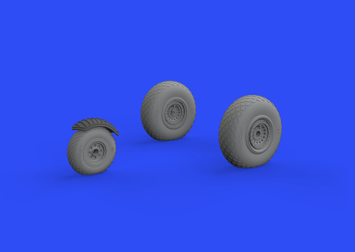 Eduard Brassin ED632145 B-24D/J Liberator Weighted Wheels 1:32