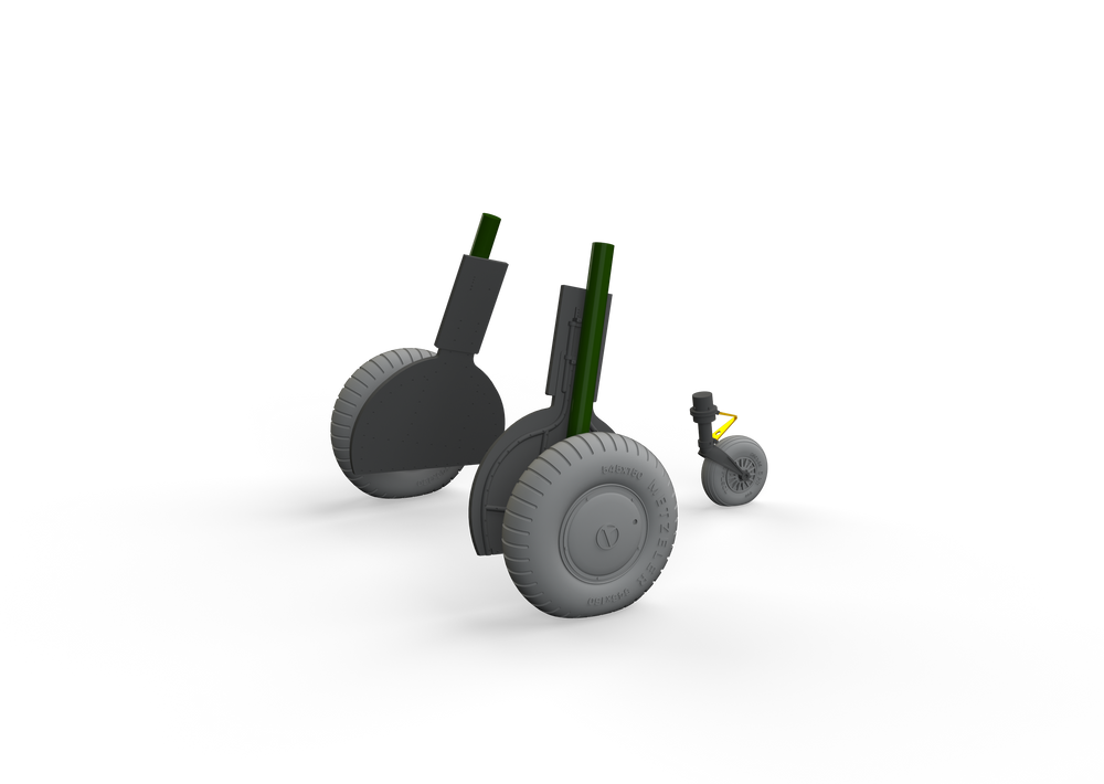 Eduard Brassin ED632150 Bf-108 Taifun Weighted Wheels 1:32