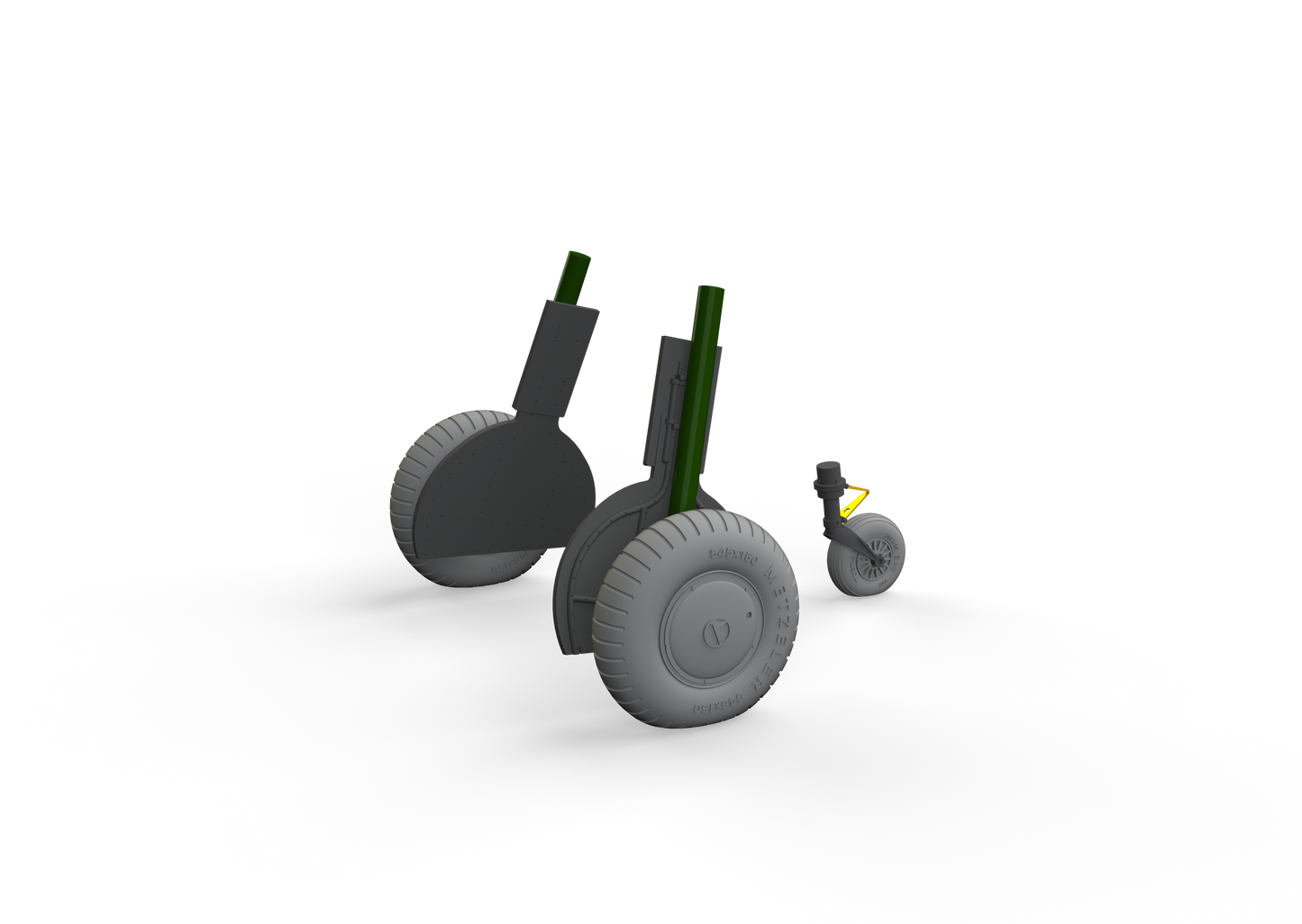 Eduard Brassin ED632150 Bf-108 Taifun Weighted Wheels 1:32