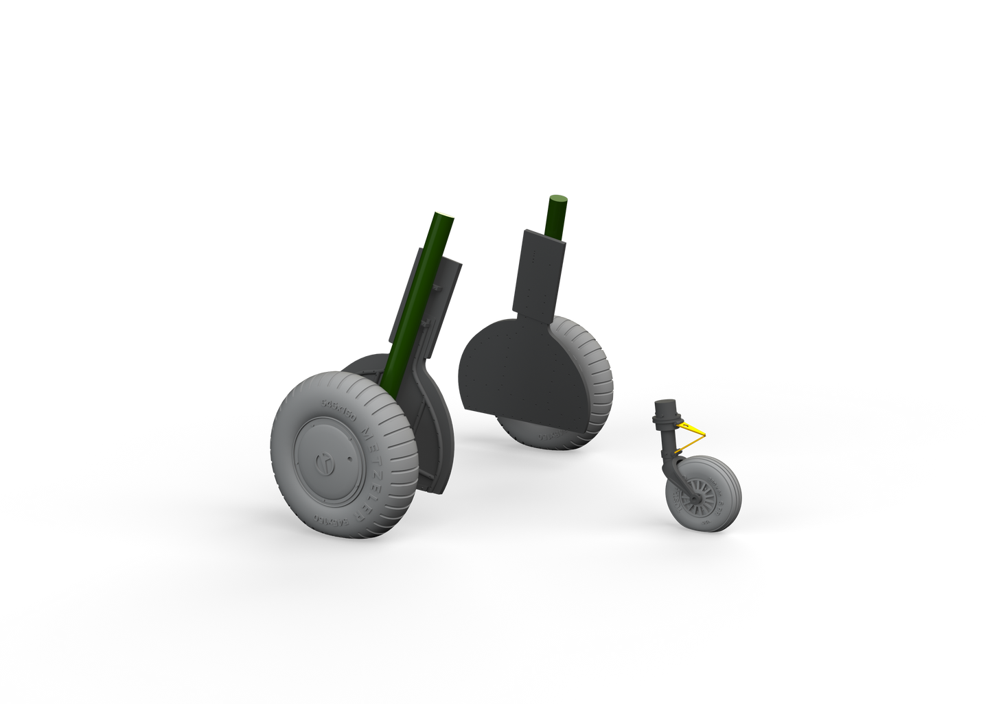 Eduard Brassin ED632150 Bf-108 Taifun Weighted Wheels 1:32