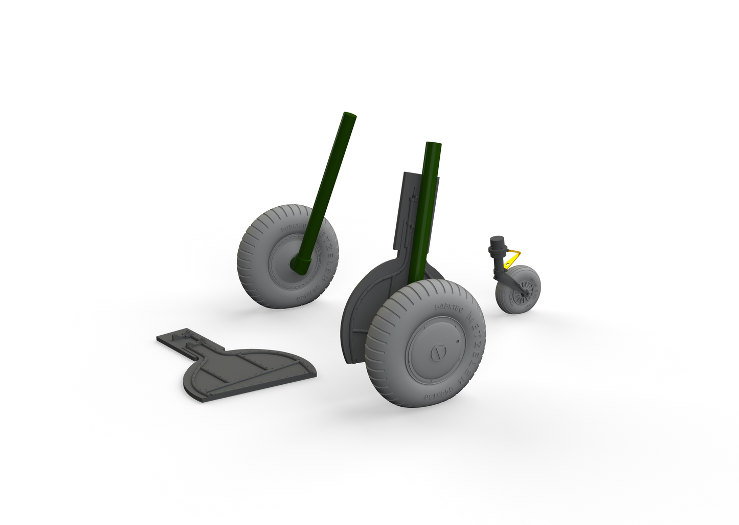 Eduard Brassin ED632150 Bf-108 Taifun Weighted Wheels 1:32