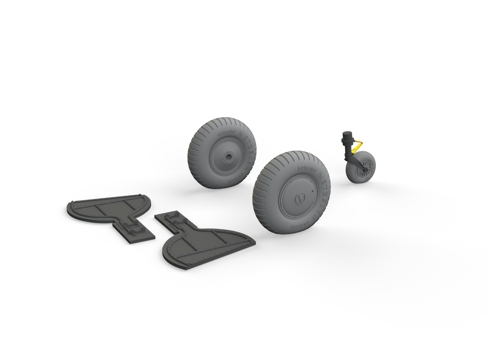 Eduard Brassin ED632150 Bf-108 Taifun Weighted Wheels 1:32