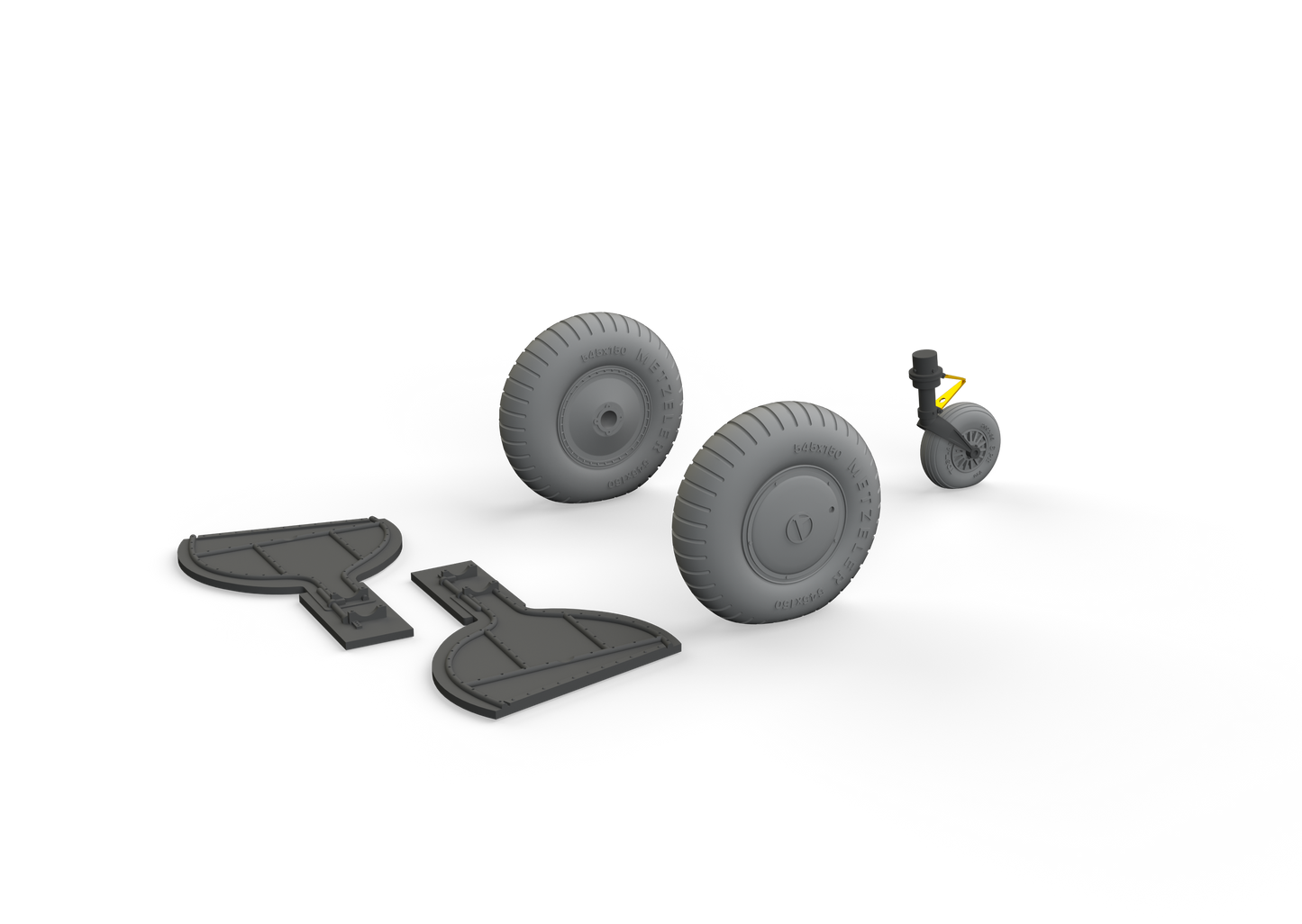 Eduard Brassin ED632150 Bf-108 Taifun Weighted Wheels 1:32