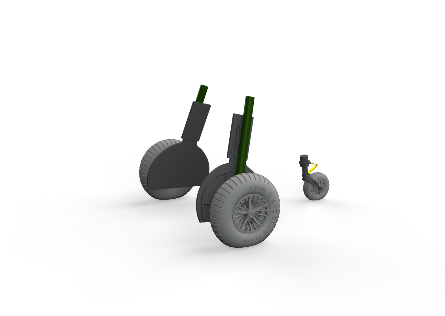Eduard Brassin ED632155 1:32 Messerschmitt Bf-108 Taifun wheels spoked