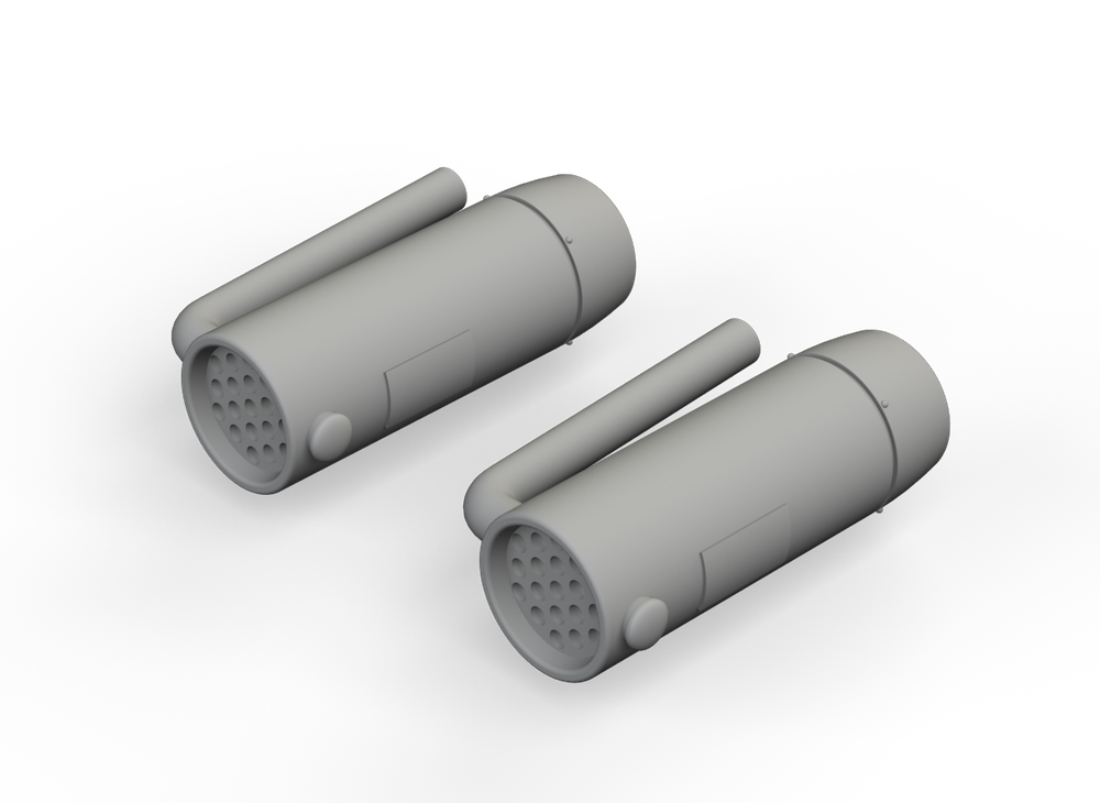 Eduard Brassin ED632157 1:32 Messerschmitt Bf-108 oil cooler